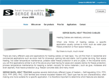 Tablet Screenshot of baril.ca